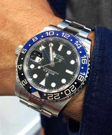 rolex gmt ii batman 2018